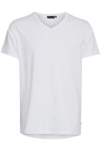 CASUAL FRIDAY CFLincoln v-Neck t-Shirt Herren T-Shirt Kurzarm Shirt mit V-Ausschnitt Slim Fit, Größe:L, Farbe:Bright White (50104) von CASUAL FRIDAY