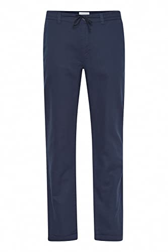 CASUAL FRIDAY CFPandrup Herren Leinenhose Stoffhose Leinen Mix Regular Fit mit Kordeln, Größe:W32/32, Farbe:Dark Navy (194013) von CASUAL FRIDAY