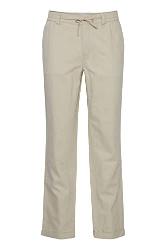 CASUAL FRIDAY CFPandrup Herren Leinenhose Stoffhose Leinen Mix Regular Fit mit Kordeln, Größe:W32/34, Farbe:Light Sand (135304) von CASUAL FRIDAY