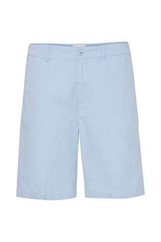 CASUAL FRIDAY CFPeterson Herren Chino Shorts Bermuda Kurze Hose Leinenshorts Leinen Mix Relaxed Fit, Größe:S, Farbe:Chambray Blue (154030) von CASUAL FRIDAY