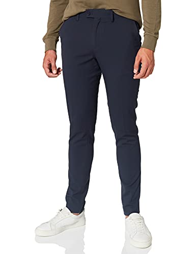 CASUAL FRIDAY CFPihl Suit Pants Herren Hose Stoffhose mit Gürtelschlaufen Slim Fit, Größe:58, Farbe:Navy (50410) von CASUAL FRIDAY