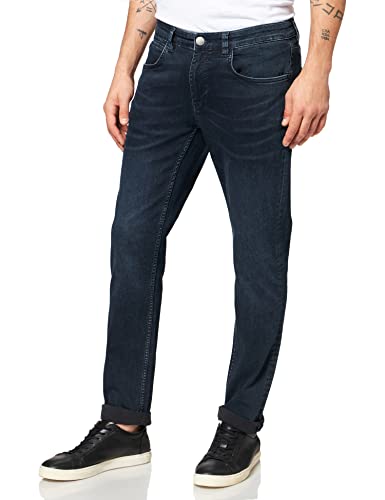 CASUAL FRIDAY CFRY Herren Jeans Hose Denim Pant mit Stretch Slim Fit Ultraflex, Größe:29/32, Farbe:Denim Blue Black (200443) von CASUAL FRIDAY