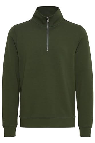 CASUAL FRIDAY - CFSebastian 0096 Halfzip Sweatshirt - Sweatshirt - 20504816, Größe:XXL, Farbe:Rifle Green (190419) von CASUAL FRIDAY