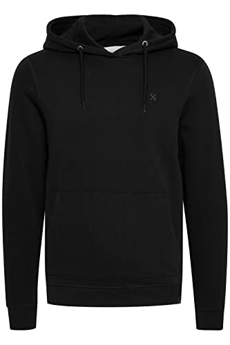 CASUAL FRIDAY CFSebastian Hood Sweat Herren Kapuzenpullover Hoodie Pullover mit Kapuze aus 100% Baumwolle, Größe:3XL, Farbe:Anthracite Black (194007) von CASUAL FRIDAY