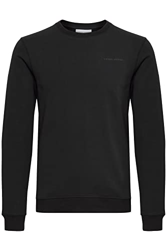 CASUAL FRIDAY CFSeverin Herren Sweatshirt Pullover Pulli mit Rundhalsausschnitt aus 100% Baumwolle, Größe:M, Farbe:Anthracite Black (194007) von CASUAL FRIDAY