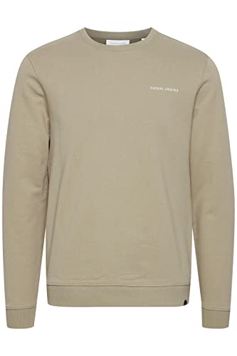 CASUAL FRIDAY CFSeverin Herren Sweatshirt Pullover Pulli mit Rundhalsausschnitt aus 100% Baumwolle, Größe:2XL, Farbe:Dune (171009) von CASUAL FRIDAY