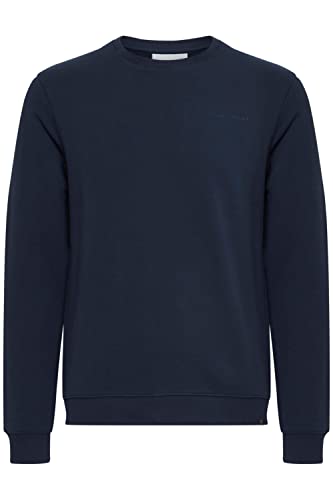 CASUAL FRIDAY CFSeverin Herren Sweatshirt Pullover Pulli mit Rundhalsausschnitt aus 100% Baumwolle, Größe:M, Farbe:Navy Blazer (193923) von CASUAL FRIDAY