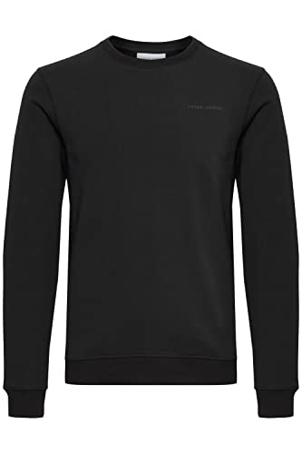 CASUAL FRIDAY CFSeverin Herren Sweatshirt Pullover Pulli mit Rundhalsausschnitt aus 100% Baumwolle, Größe:S, Farbe:Anthracite Black (194007) von CASUAL FRIDAY
