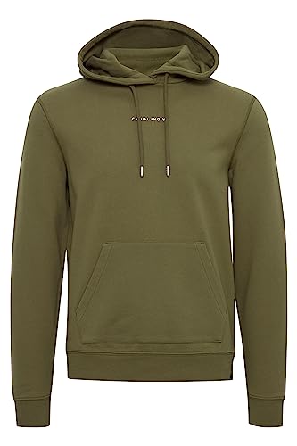 CASUAL FRIDAY CFSinius Hoddie Sweat Herren Kapuzenpullover Hoodie Pullover mit Kapuze aus 100% Baumwolle, Größe:3XL, Farbe:Burnt Olive (180521) von CASUAL FRIDAY