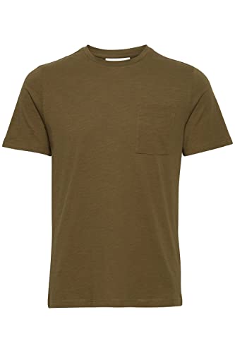 CASUAL FRIDAY CFThor Herren T-Shirt Kurzarm Shirt Basic T-Shirt mit Brusttasche Rundhals-Ausschnitt hochwertige Baumwoll-Qualität, Größe:2XL, Farbe:Dark Olive (190516) von CASUAL FRIDAY