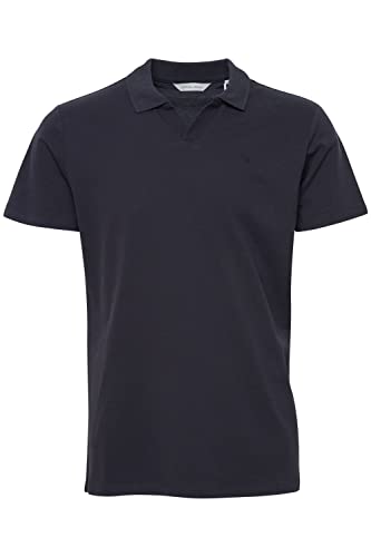 CASUAL FRIDAY CFTristan SS Pique Polo Shirt Herren Poloshirt Polohemd Polokragen ohne Knöpfe Regular Fit Hochwertige Baumwoll-Qualität, Größe:XL, Farbe:Dark Navy (194013) von CASUAL FRIDAY