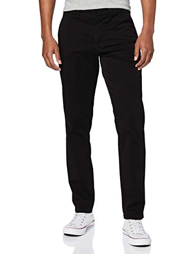 CASUAL FRIDAY CFViggo Chino Pants Herren Chino Stoffhose mit Stretch Slim Fit, Größe:32/32, Farbe:Black (50003) von CASUAL FRIDAY