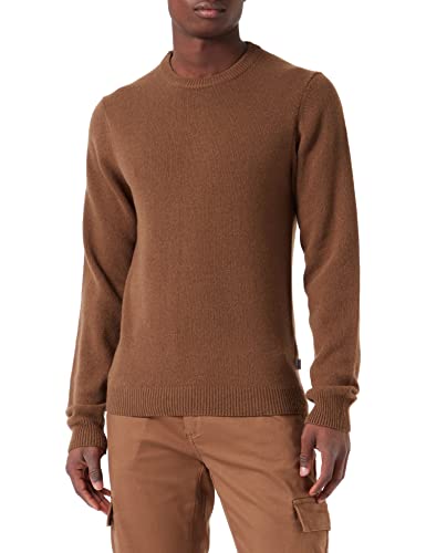 Casual Friday Herren Karl Crew Neck Bounty Knit Pullover, 1809301/Coffee Lique£r Melange, M von CASUAL FRIDAY