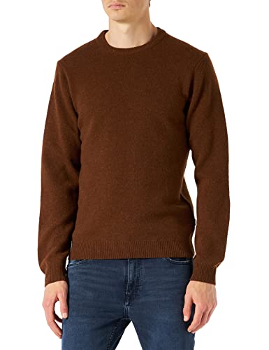 Casual Friday Herren Karl Crew Neck Bounty Knit Pullover, 1810271/Bison Melange, S von CASUAL FRIDAY