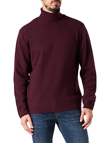 Casual Friday Herren Karl roll Neck Bounty Knit Pullover, 1916191/Fudge Melange, L von CASUAL FRIDAY