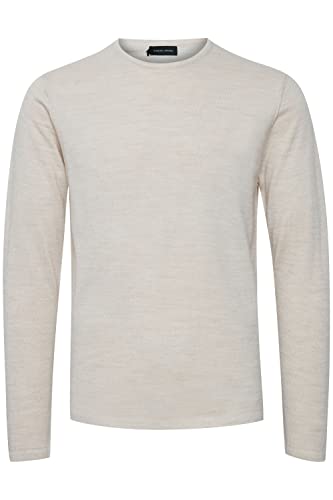 CASUAL FRIDAY CFKent Herren Strickpullover Feinstrick Pullover mit Turtleneck, Größe:L, Farbe:Light Sand (50271) von CASUAL FRIDAY