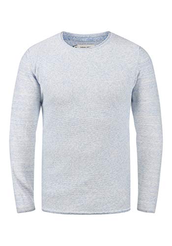 CASUAL FRIDAY Herren Strickpullover Feinstrick Pullover 20503346, Größe:XXL, Farbe:Robbia Blue (50423) von CASUAL FRIDAY