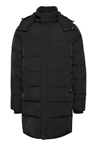 CASUAL FRIDAY - Ohlsen 0038 long puffer jacket with hood - Jacket Otw - 20504455, Größe:L, Farbe:Anthracite black (194007) von CASUAL FRIDAY