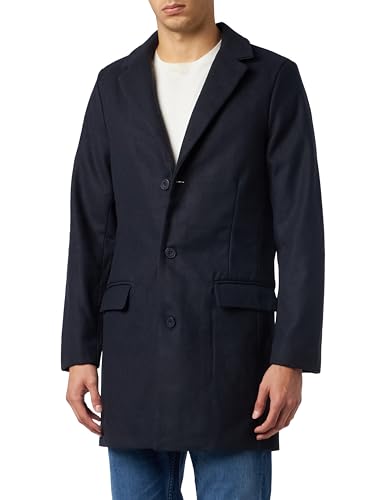 Casual Friday Herren Osbourne Long Coat Wollmantel, 50410, L von CASUAL FRIDAY