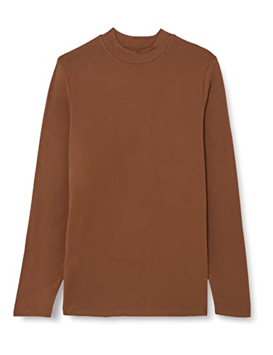 Casual Friday Herren Theo LS Turtle Neck T-Shirt, 180930/Coffee Lique£r, L von CASUAL FRIDAY