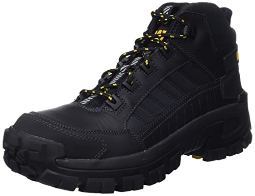 CAT Footwear Herren Invader Mid ST SB E FO HRO SRA Sicherheitsstiefel, Black, 40 EU von CAT Footwear