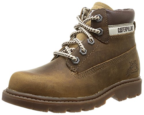 CAT Footwear Unisex-Kinder Colorado Stiefel, Beige (Dark Beige), 35 EU von CAT Footwear