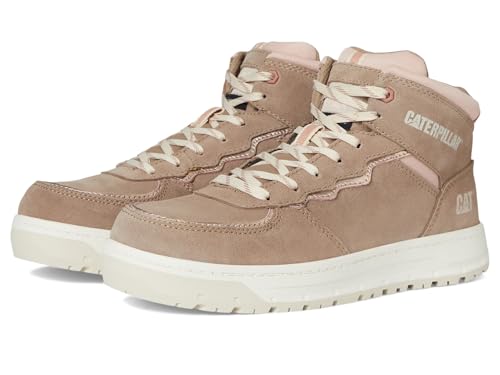CAT Herren Streamline Court Mid Composite Toe Konstruktionsstiefel, Greige, 5.5 von CAT Footwear