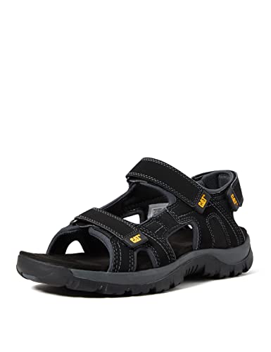 Cat Footwear Herren Giles Sandalen, schwarz (MENS BLACK), 42 EU von CAT Footwear