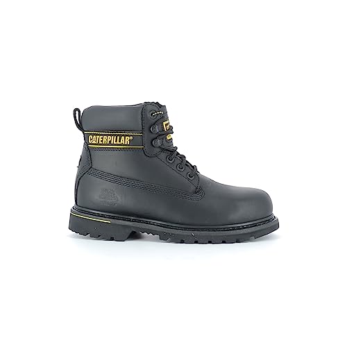 Caterpillar Herren Holton S3 Sicherheit Arbeit Stiefel, Schwarz - schwarz - Größe: 43 EU von CAT Footwear