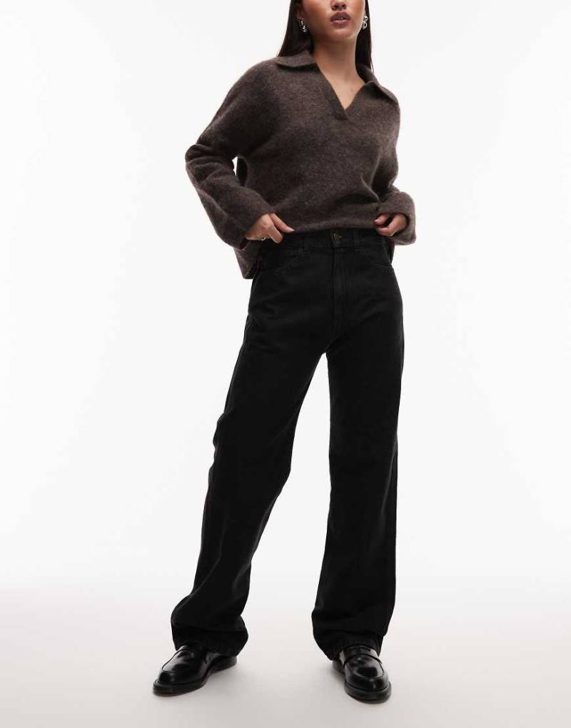 CAT - WWR - Locker geschnittene 5-Pocket-Denim-Jeans in Schwarz von CAT WWR