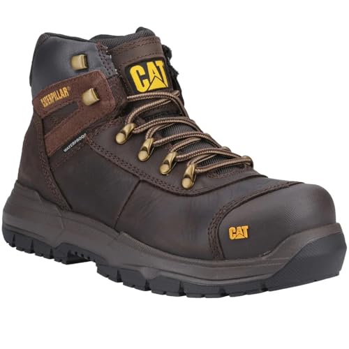 Caterpillar Herren Pneumatic 2.0 Sicherheitsstiefel, braun, 44 EU von Caterpillar