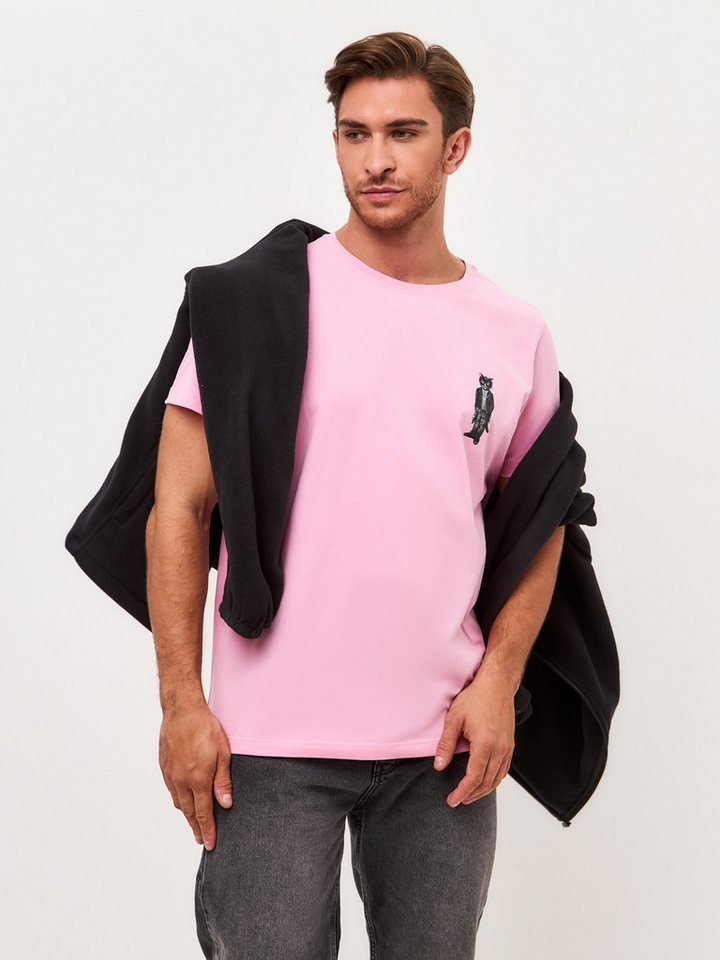 CAT by maniita lacitta T-Shirt ROCKER CAT (1-tlg) mit modernem Frontprint von CAT by maniita lacitta