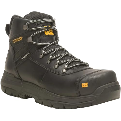 Caterpillar Herren Pneumatic 2.0 Sicherheitsstiefel, Schwarz, 43 EU von Caterpillar