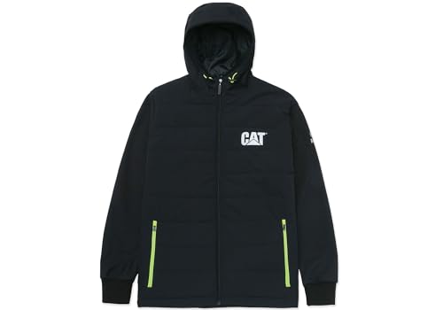 CAT Tech Hybrid Jacke Schwarz Unisex Erwachsene Alltagstauglich Jacket von CAT