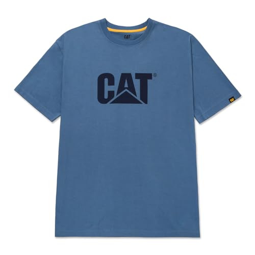 CAT Trademark Logo T-Shirt Coronet Blue CAT Trademark Logo T-Shirt Coronet Blue von CAT