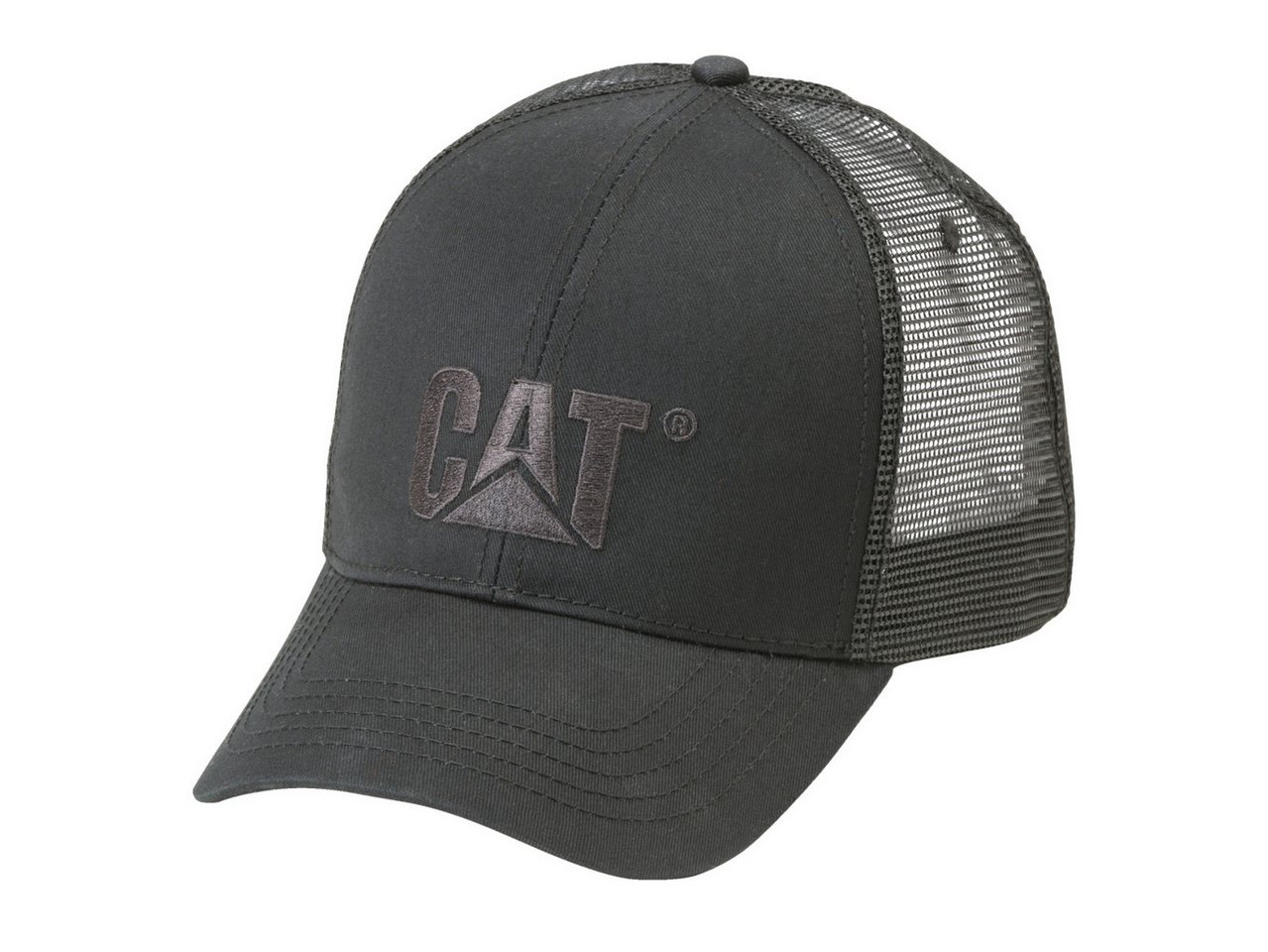 CAT Trucker Cap CAT Trucker Cap Logo Mesh schwarz CAT Trucker Cap CAT Trucker Cap Logo Mesh schwarz von CAT