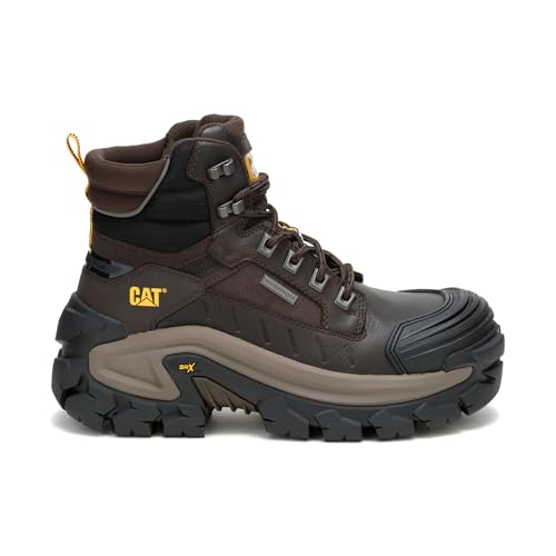 Cat Erpillar Herren Stiefeletten Invader Max mit Composite-Zehenkappe, Kaffeebohnen, 45.5 EU Larga von CAT