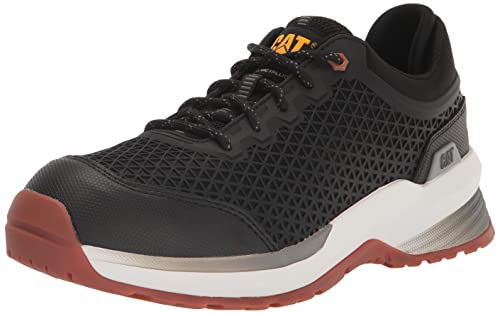 Cat Footwear Streamline 2.0 Herren-Arbeitsschuhe mit Netzstoff-Zehenkappe, Schwarz , 41.5 EU Ancho Cat Footwear Streamline 2.0 Herren-Arbeitsschuhe mit Netzstoff-Zehenkappe, Schwarz , 41.5 EU Ancho von CAT