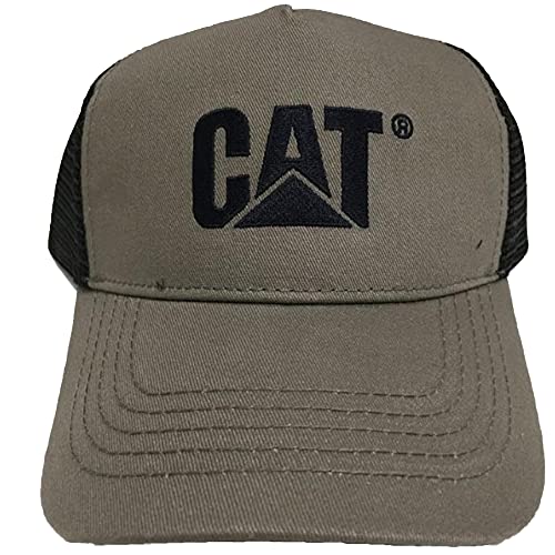 Caterpillar Design Mark Mesh Hat 2128307 Frost Grey von Caterpillar