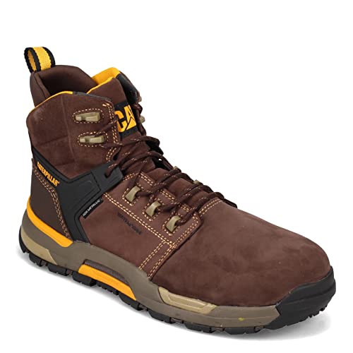 Caterpillar Men's, CAT Edge Waterproof Nano Toe Work Boot Coffee Bean 11 M von Cat