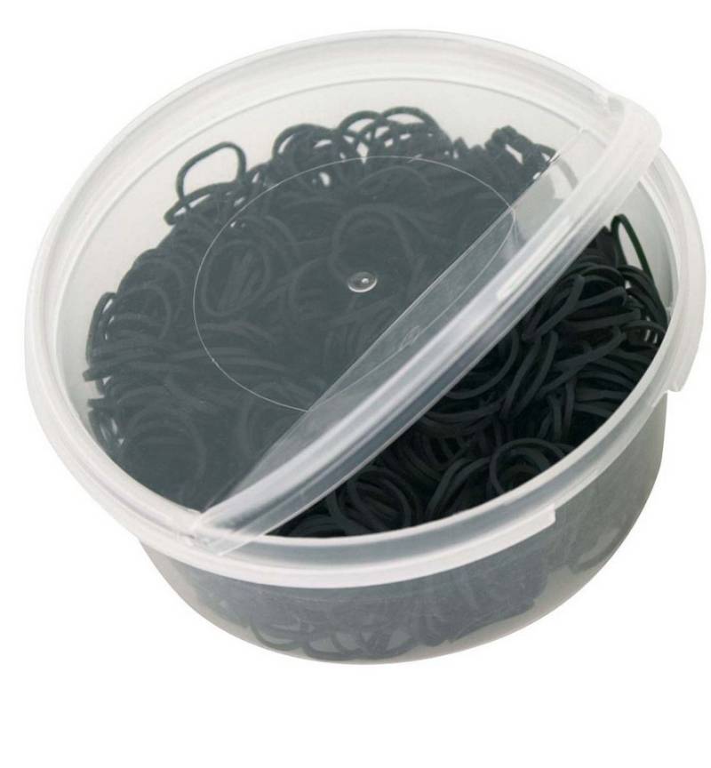 CATAGO Haargummi Mähnengummis in der Dose, schwarz von CATAGO