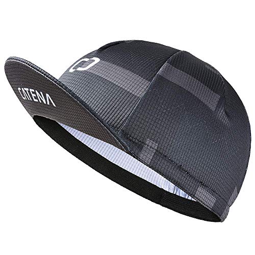 CATENA Fahrrad Mütze Unisex Radmütze Helm-Unterziehmütze Herren/Damen Atmungsaktive Bike Cap für Radfahren Laufen Outdoor Einheitsgröße (Schwarz-039) von CATENA