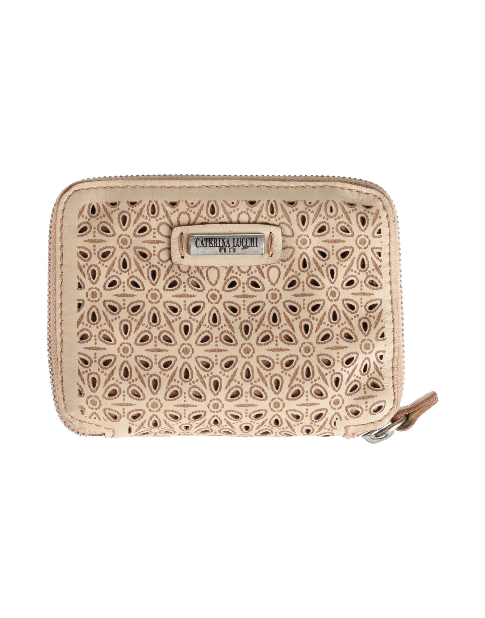 CATERINA LUCCHI Brieftasche Damen Beige von CATERINA LUCCHI