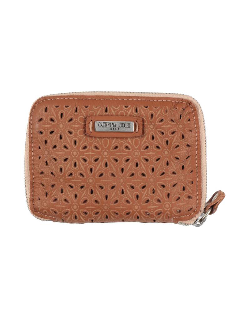 CATERINA LUCCHI Brieftasche Damen Braun von CATERINA LUCCHI