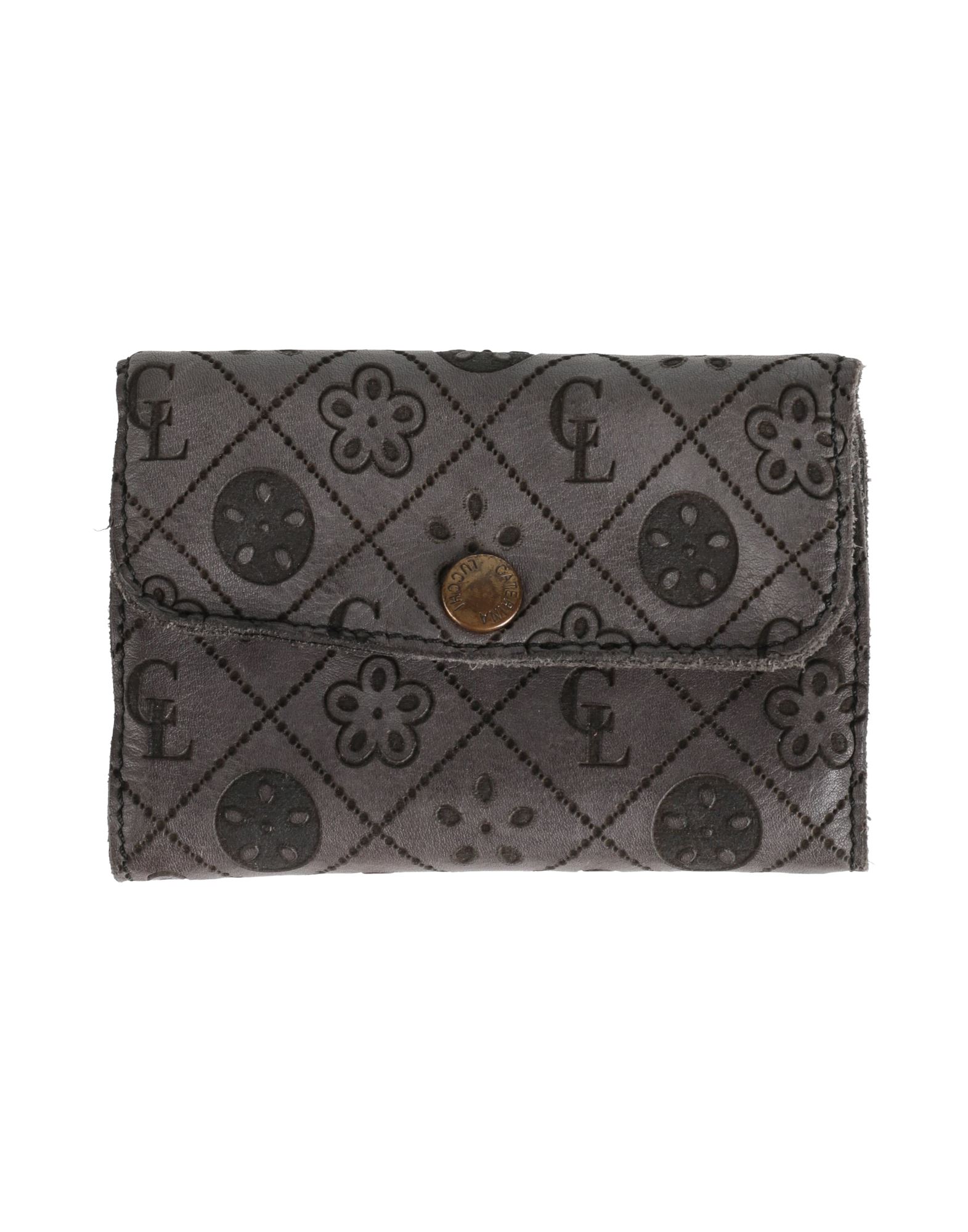 CATERINA LUCCHI Brieftasche Damen Braungrau von CATERINA LUCCHI