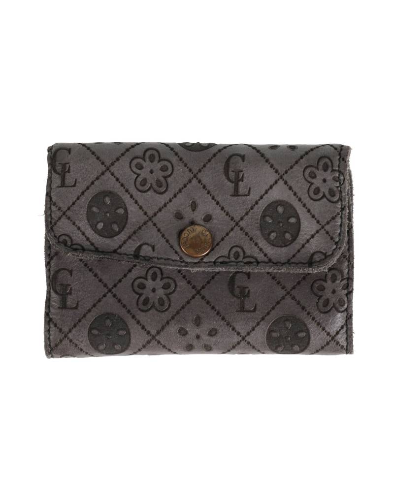 CATERINA LUCCHI Brieftasche Damen Braungrau von CATERINA LUCCHI