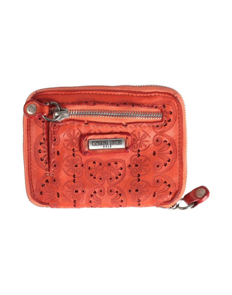 CATERINA LUCCHI Brieftasche Damen Koralle von CATERINA LUCCHI