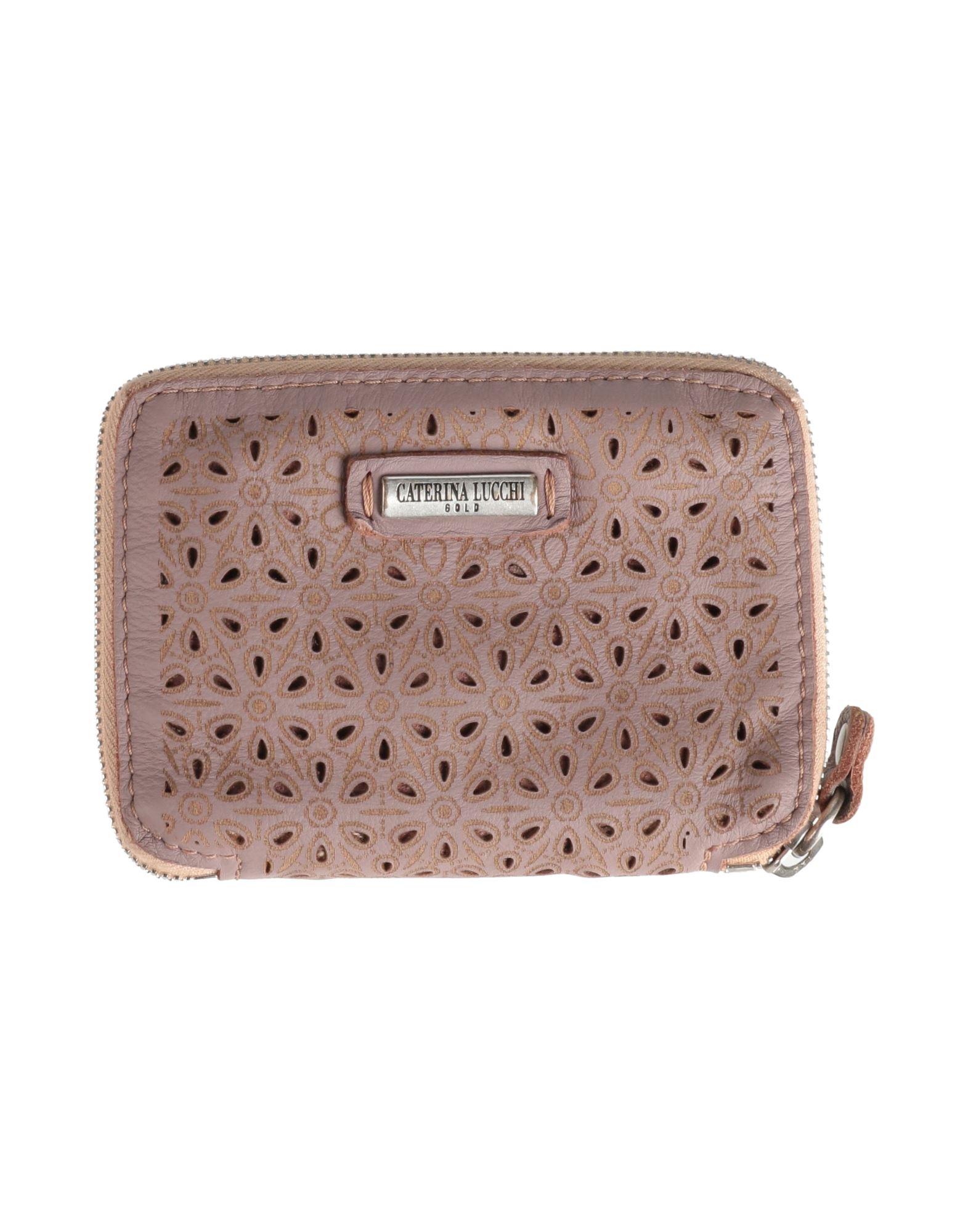 CATERINA LUCCHI Brieftasche Damen Maulwurfsgrau von CATERINA LUCCHI