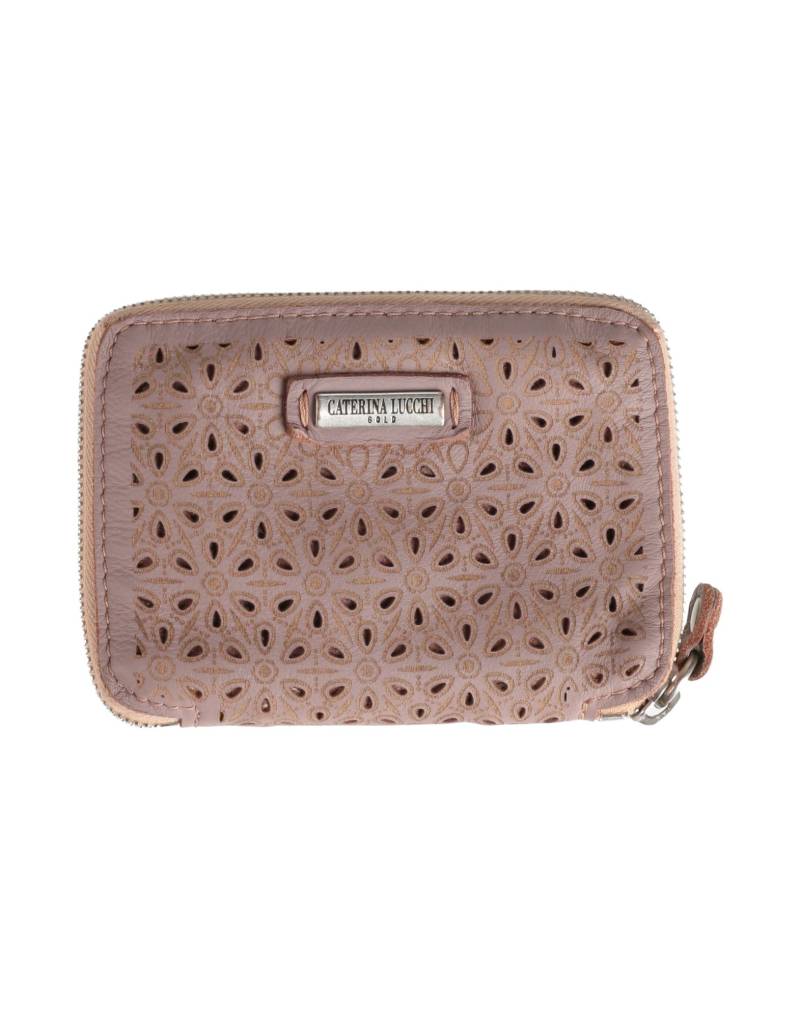 CATERINA LUCCHI Brieftasche Damen Maulwurfsgrau von CATERINA LUCCHI