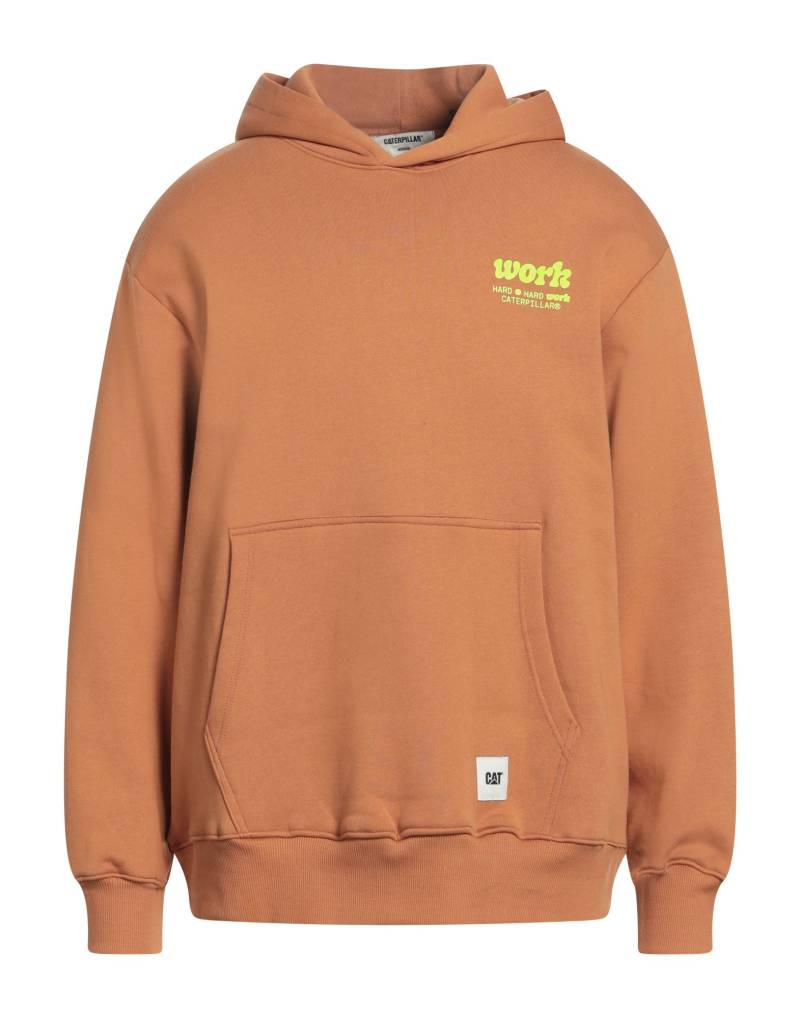 CATERPILLAR Sweatshirt Herren Lederfarben von CATERPILLAR